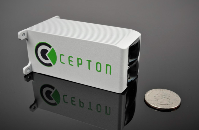 Cepton's Smallest Wide-FOV Miniature Nova Lidar Sensor