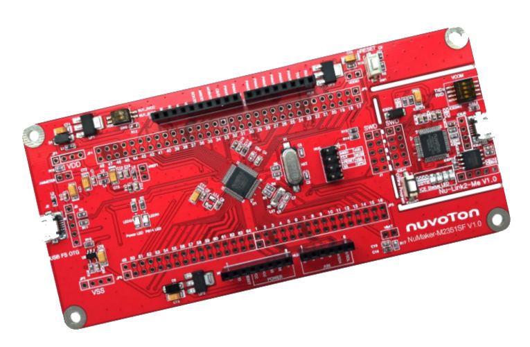 NuMicro M2351SF - Arm Cortex M23 MCU