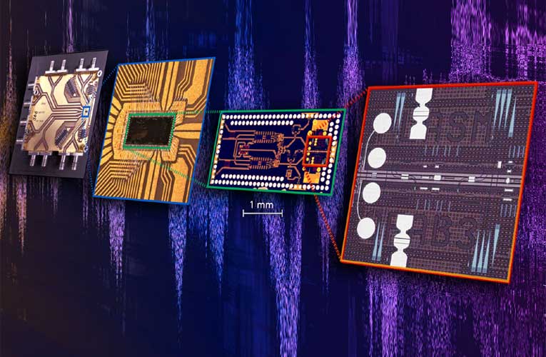 Plasmonic Chips for Ultrafast Data Transmission