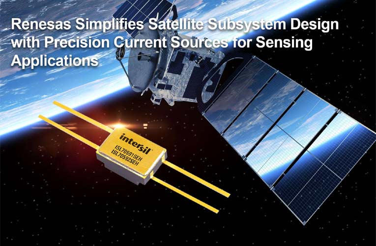 Simplify Satellite Subsystem Design with New Precision Current Sources for Sensing Applications