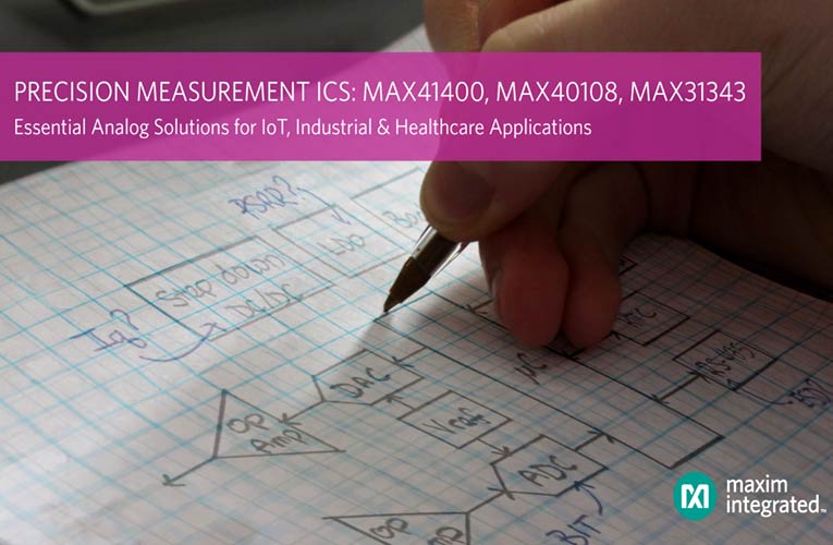 Precision Measurement ICs from Maxim Integrated 