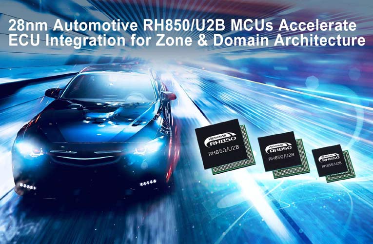 Renesas' RH850/U2B Microcontrollers