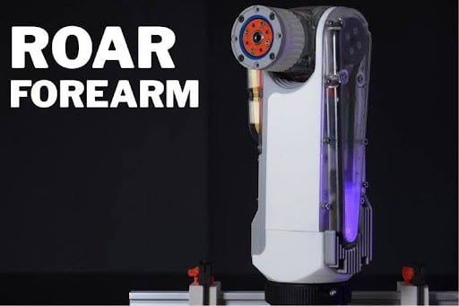 ROAR a compact, high-performance 3D printed robotic forearm 