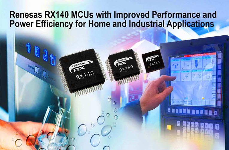 RX140 Microcontrollers from Renesas Electronics 