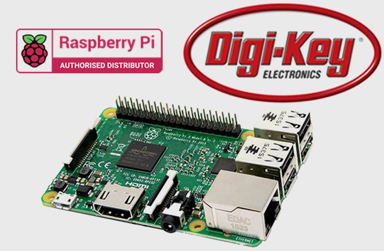 Digi-Key Becomes Official Raspberry Pi Authorized Distributor