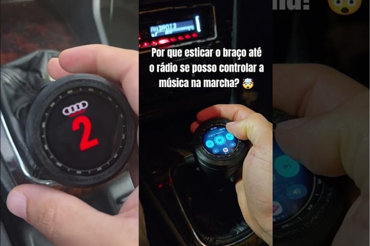 Repurposing a Wear OS Smartwatch as a Smart Gear Shift Display 