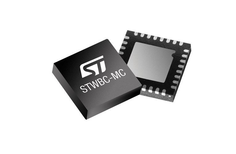 STWBC-MC 15W wireless battery-charger transmitter from STMicroelectronics