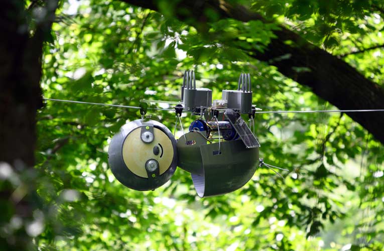 SlothBot Solar Powered Hyper Efficient Robot