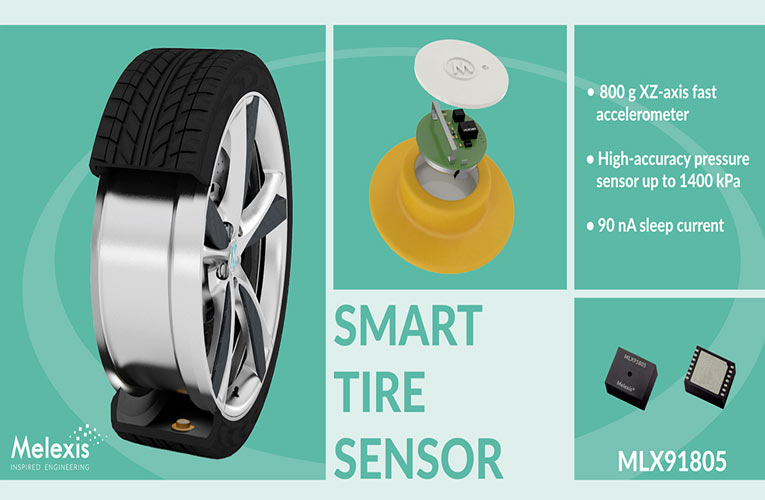 MLX91805 Smart Tire Pressure Sensor from Melexis