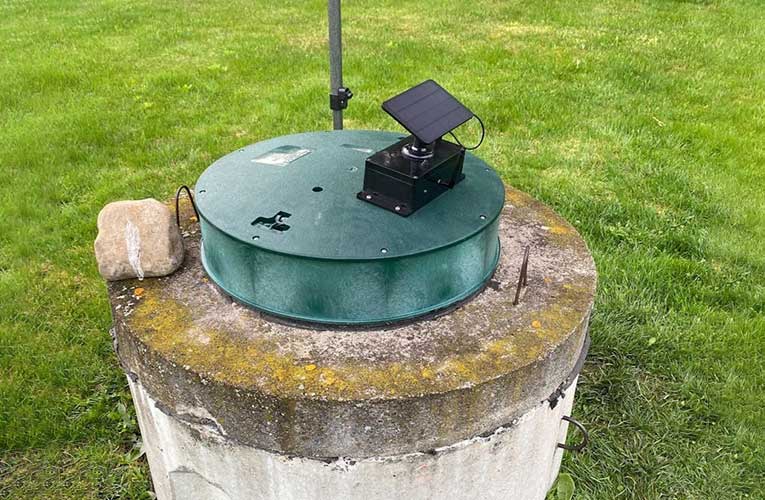 Solar-Powered Well Water Level Monitor