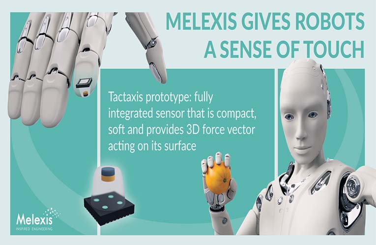 Melexis's Fully Integrated Tactile Sensor Prototype Tactaxis 
