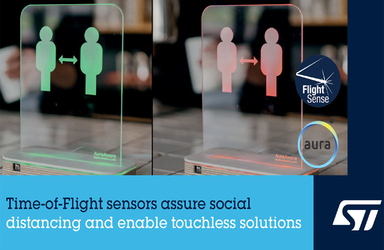 Time of Flight Proximity Sensors from STMicroelectronics
