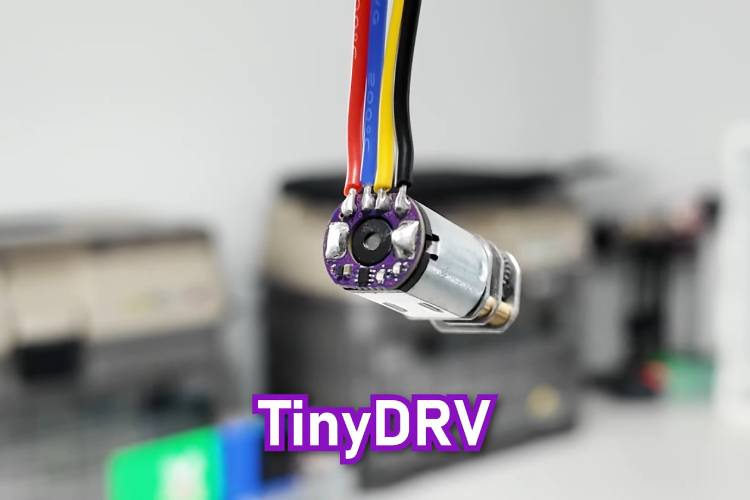 Tiny Drive: A Compact Motor Driver That Sits Behind Your N20 Motors