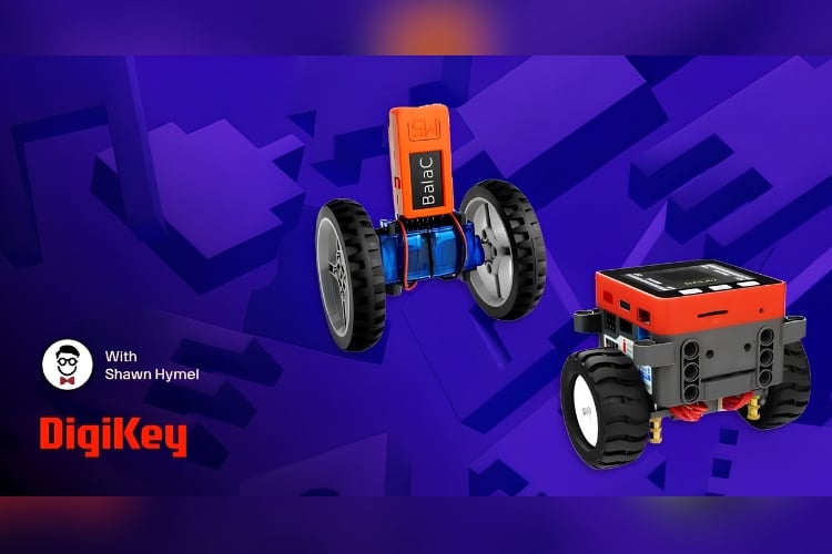 DigiKey and Shawn Hymel will guide webinar attendees through training a self-balancing robot using reinforcement learning (RL) and deploying it on real hardware during a free webinar on Thursday, Aug. 13. A corresponding video series will reinforce the workshop and expand on the hands-on tutorial.