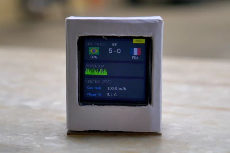  DIY World Cup Live Score Gadget
