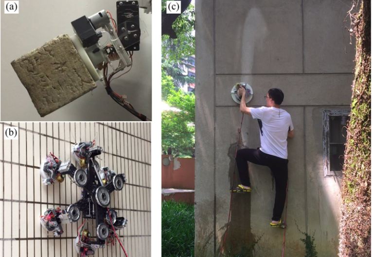 ZPD Based Climbing Robots and Robotic Arms Operating on Rough Surfaces 