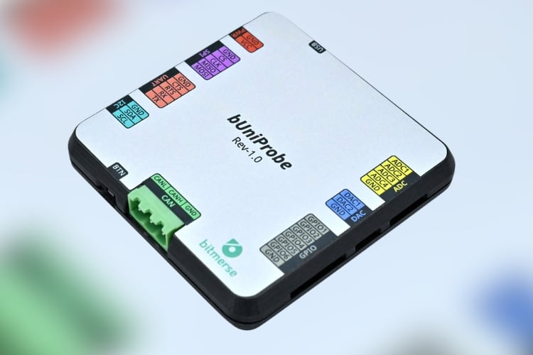 bUniProbe, a Multi-Protocol Hardware Debugger with a Web Interface