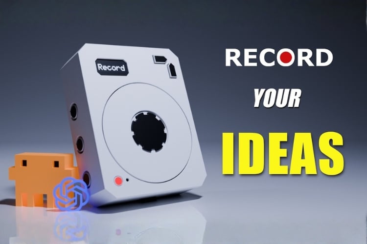 DIY Voice Recorder Uses AI to Turn Spoken Ideas into Summarized Notes 