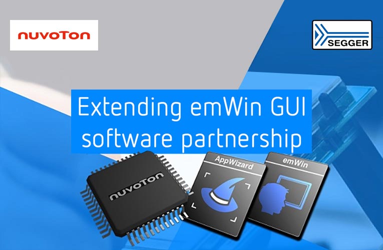 emWin embedded GUI Software Partnership Extended
