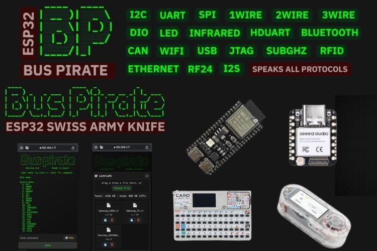 ESP32 Bus Pirate – A Powerful Debugging Tool