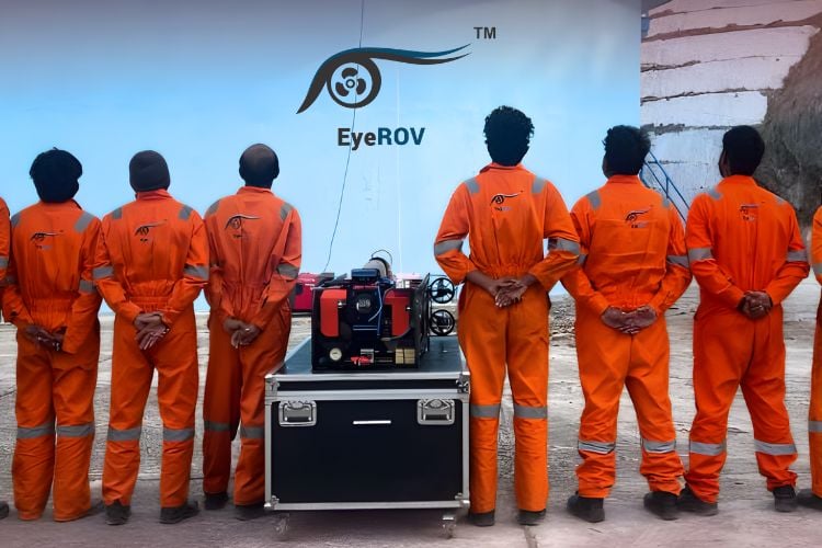 EyeROV’s Tunnel Survey at 4000 Feet