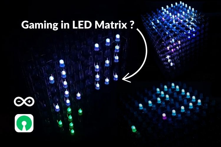 9x9x9 LED Gaming matrix Cube