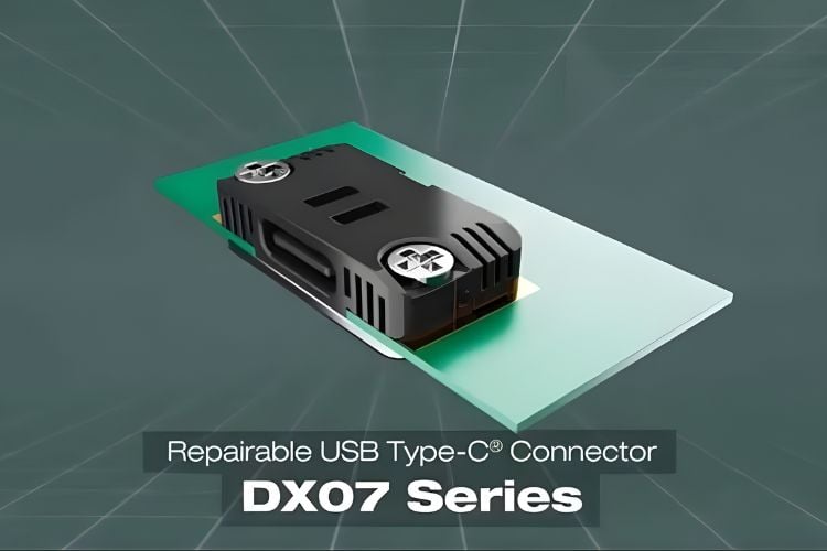 Repairable USB Type-C connector from the JAE DX07 series