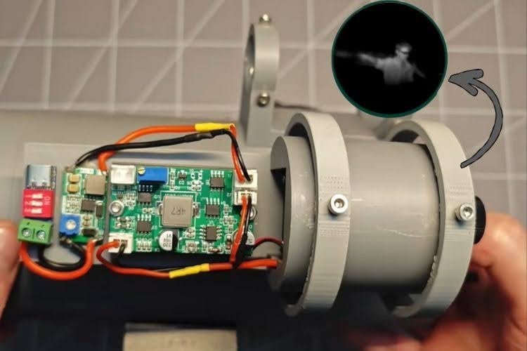 A Simple DIY Ultra Long-Range Night Vision Build 