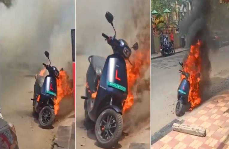 E-scooter-Fire