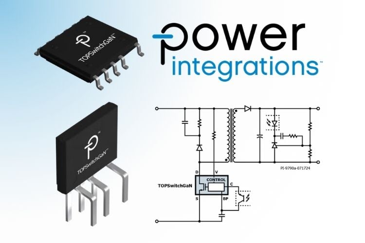 Power Integrations' TOPSwitchGaN flyback IC Family