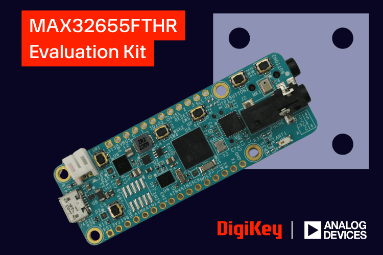 MAX32655FTHR Evaluation Board