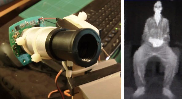 thermal imaging camera using arduino