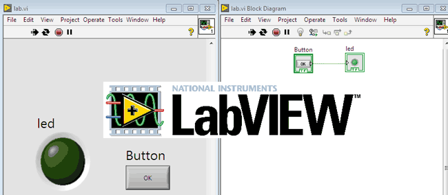 Getting Started with LabVIEW: Glow LED with Button