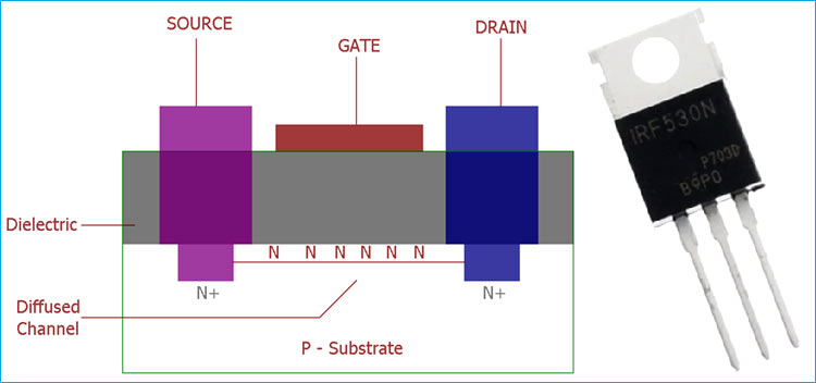 Mosfet audio amp circuit