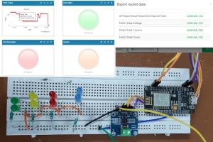 IoT based Power Grid Monitor using ESP32