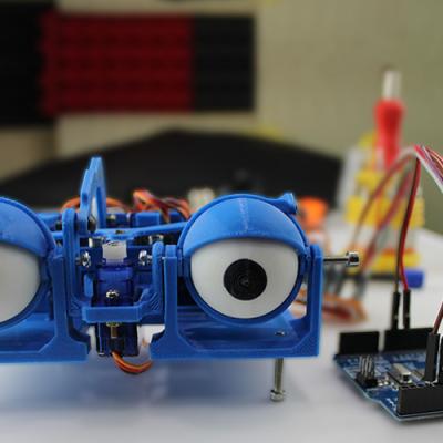3D Printed Animatronic Eye with Arduino