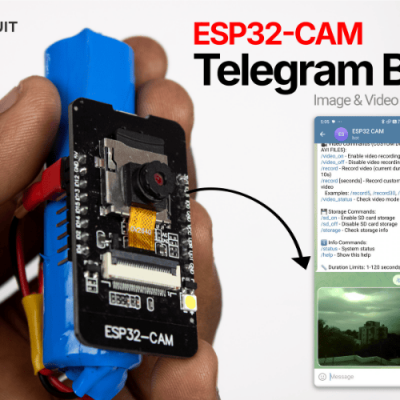 ESP32-CAM Telegram Bot