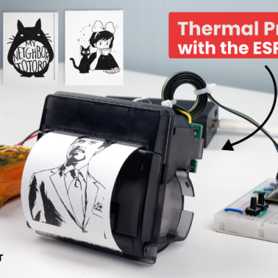 ESP32 Thermal Printer - Print Invoice, Receipts, Barcode, QR code, Images etc