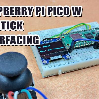 Raspberry Pi Pico W with Analog Joystick Module