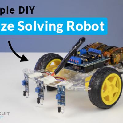 Maze Solving Robot with Arduino UNO