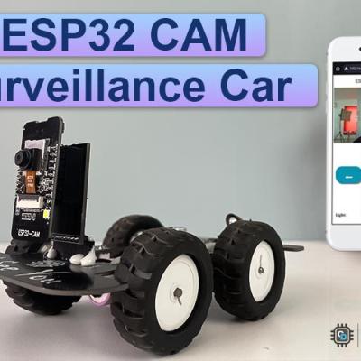 ESP32 Cam Surveillance Car