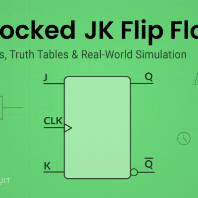 Everythign you need to know about Clocked JK Flip Flop