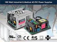 TPP 180 and TPI 180 Medical and Industrial AC/DC Power Supplies