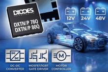 Diodes Expands Automotive Bipolar Transistor Portfolio 