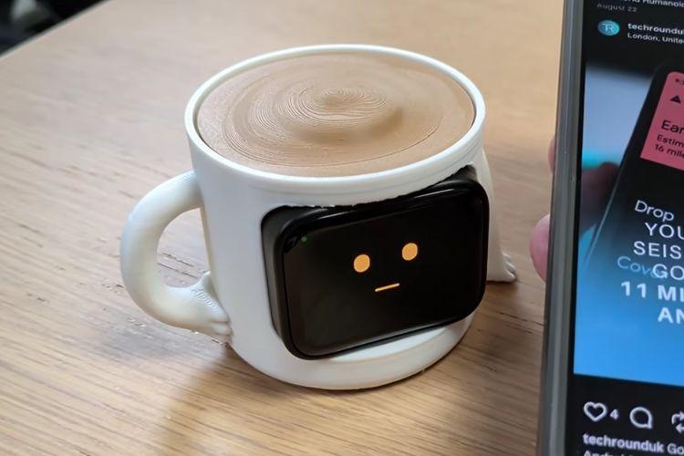 ESP32 Module Displays Sick AI Pet