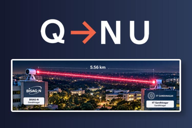 India's Quantum Key Distribution Link Demonstration Setup
