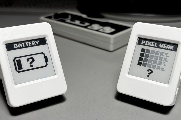E-Paper Display Running Game Boy Emulator
