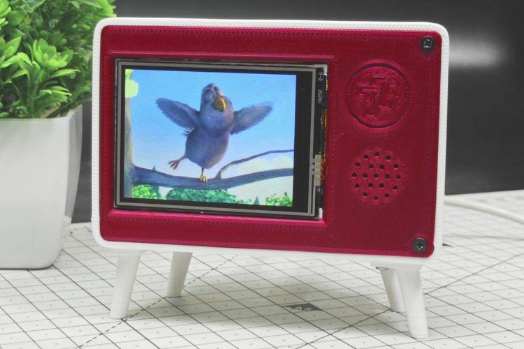 ESP32-S3 Mini Retro TV With Touch Control