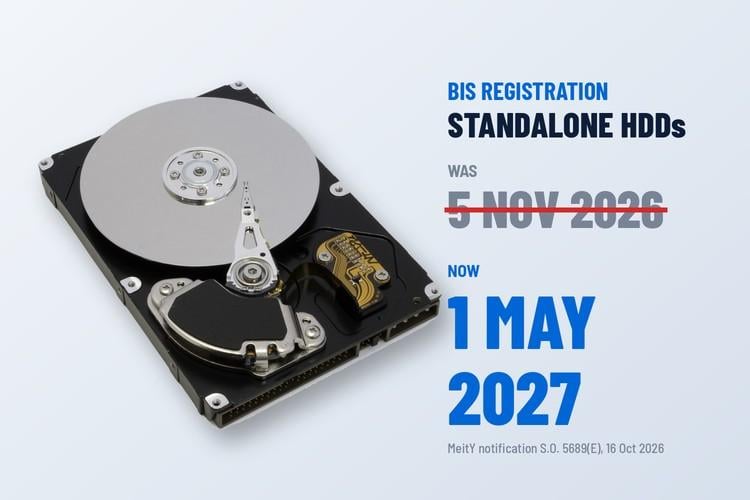 Internal Hard Disk Drive Components Visible
