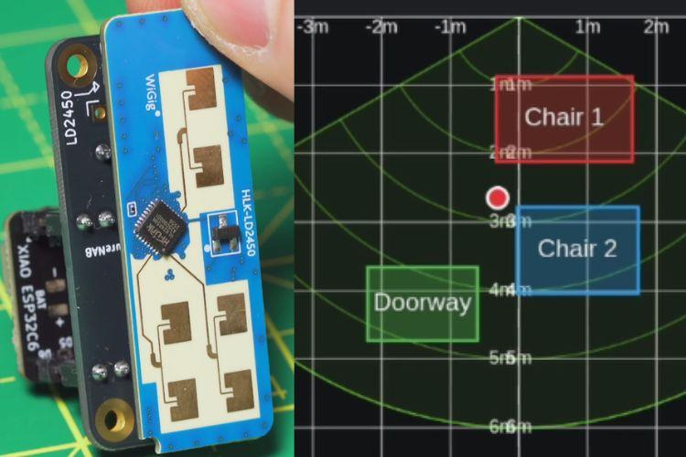 DIY Open-Source MmWave Presence Sensor With ESP32-C6